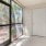 a white door in a room