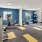 a room with exercise equipment